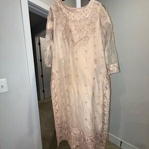 Tena Durrani Organza Fancy Pakistani Suit